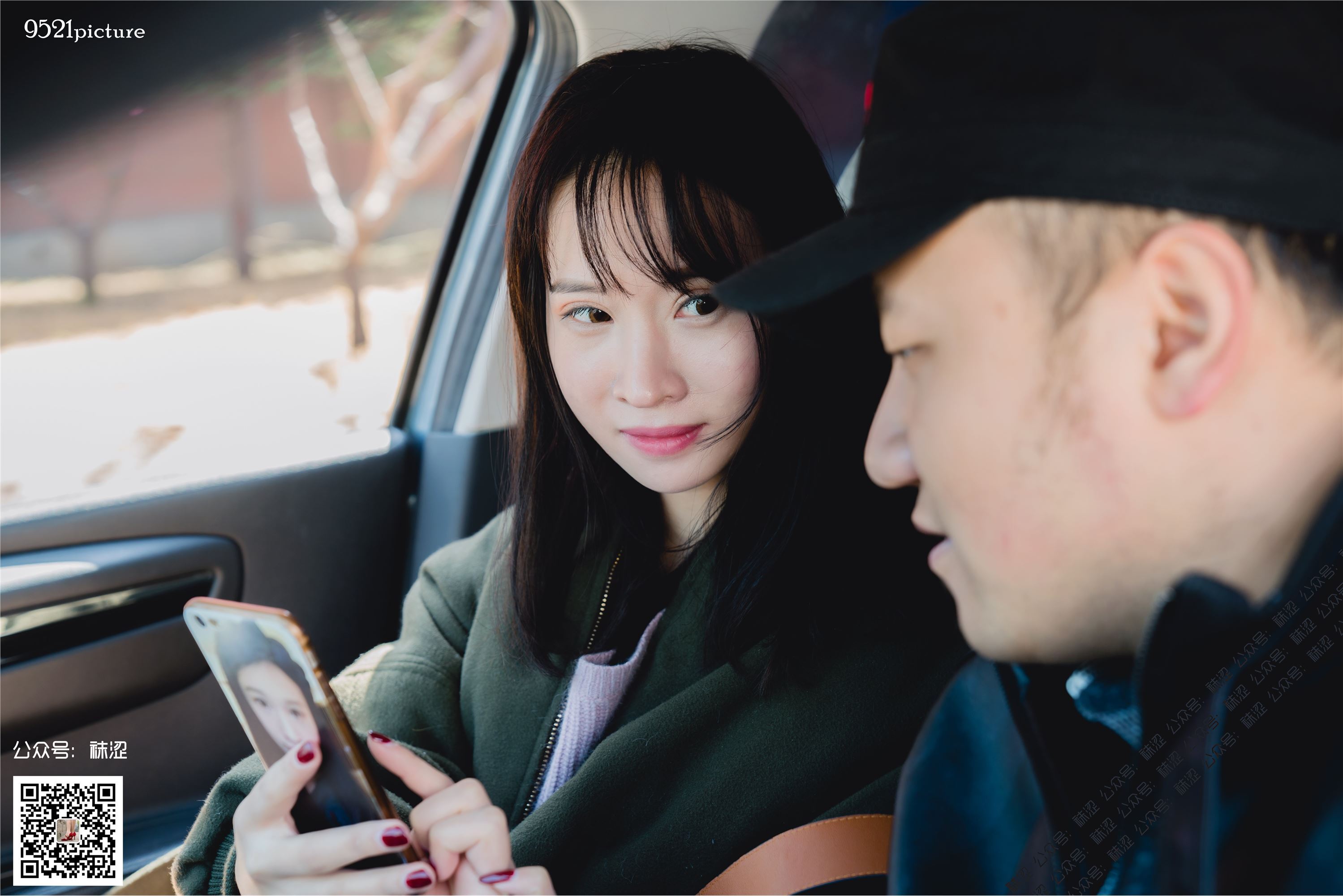 袜涩 004 Amanda.H打车小剧情